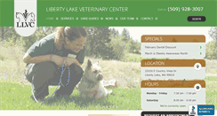 Desktop Screenshot of libertylakevetcenter.com